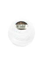 Cotton Pearl #8 Ball WHITE
