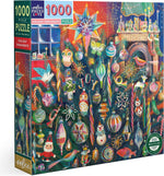 Eeboo 1000pc Puzzle Holiday Ornaments