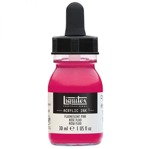 Liquitex Acrylic Ink 30ml Fluorescent Pink