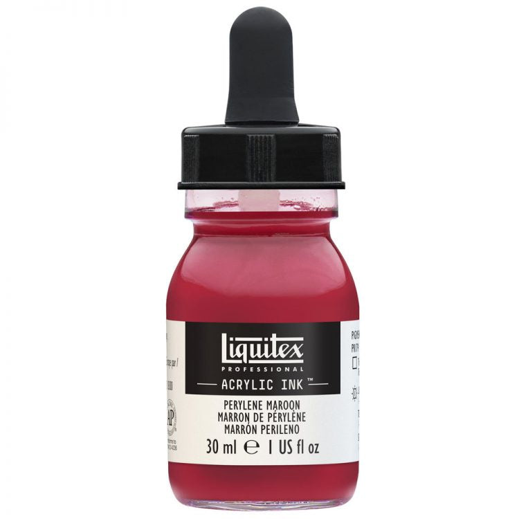Liquitex Acrylic Ink 30ml Perylene Maroon