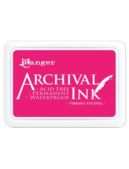 Ranger Archival Ink Pad Vibrant Fuchsia