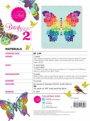 The Butterfly Pattern 2nd Edition by Tula Pink