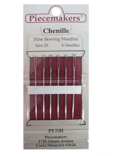 Piecemakers Needles Chenille Size 20