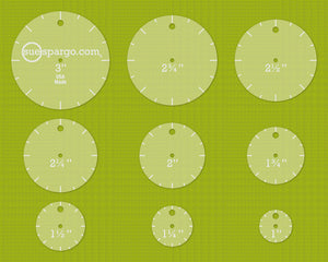 Circles Easy Template Set - Creative Stitching Tools