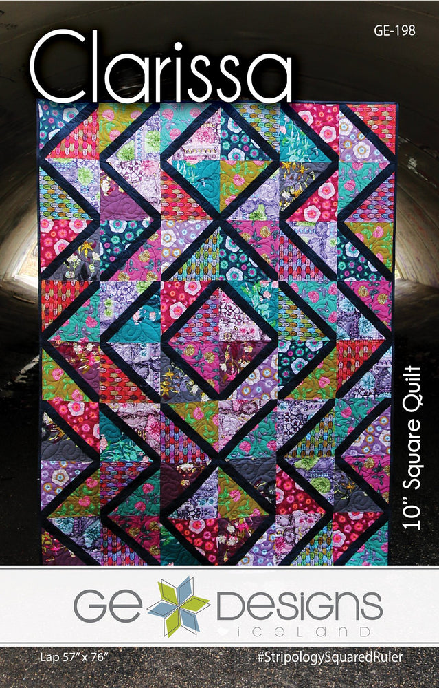 
            
                Load image into Gallery viewer, Clarissa Quilt Pattern
            
        