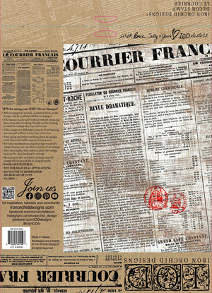 
            
                Load image into Gallery viewer, Le Courrier Decor Stamp
            
        