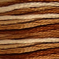 
            
                Load image into Gallery viewer, STRANDED COTTON 8M SKEIN Variegated Tan/Brown
            
        
