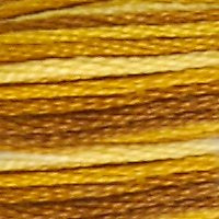 
            
                Load image into Gallery viewer, STRANDED COTTON 8M SKEIN Variegated Mustard
            
        