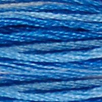 
            
                Load image into Gallery viewer, STRANDED COTTON 8M SKEIN Variegated Delft Blue
            
        
