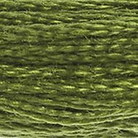 STRANDED COTTON 8M SKEIN Dark Moss Green