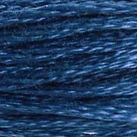 STRANDED COTTON 8M SKEIN Dark Wedgwood Blue