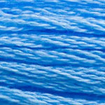 STRANDED COTTON 8M SKEIN Bright Electric Blue