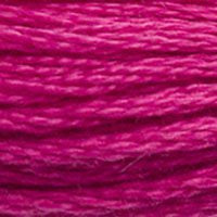 STRANDED COTTON 8M SKEIN Dark Fuchsia Pink