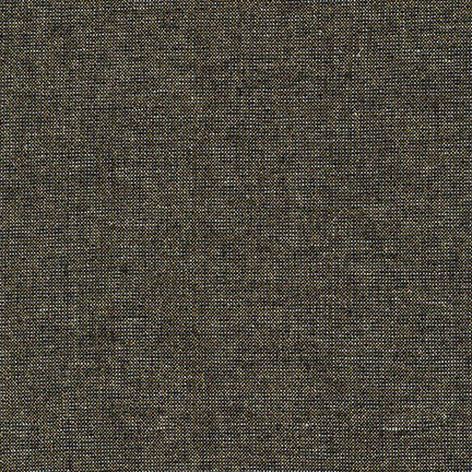 Essex Yarn Dyed Metallic Linen - 1019 Black