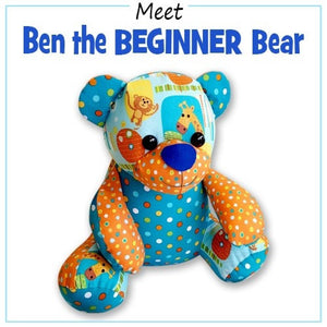 
            
                Load image into Gallery viewer, Ben the Beginner Bear
            
        