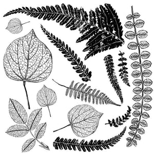 Fronds 12 x12" Decor Stamps