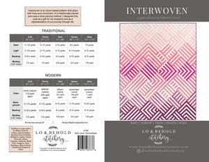 Interwoven Quilt Pattern