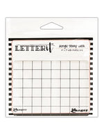 Letter It Acrylic Stamping Block