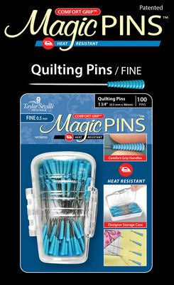 Magic Pins - Quilting 100 Pins 0.5mm