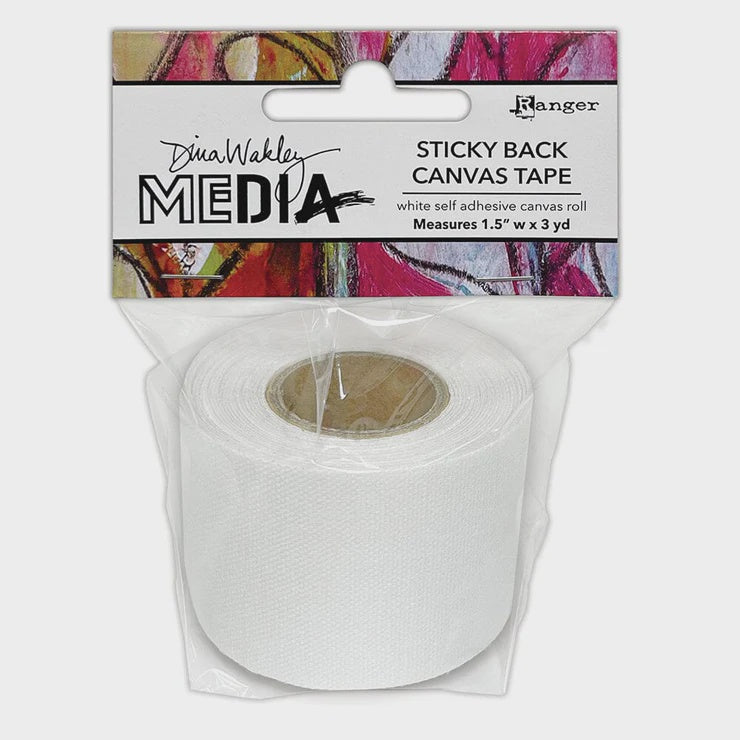 Dina Wakley Media Sticky Back Canvas Tape 1.5"