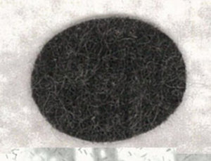 Wool Blend Felt - Licorice 12" x 9"