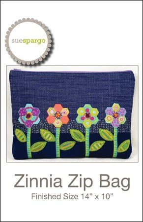 
            
                Load image into Gallery viewer, Zinnia Zip Zippered Bag Pattern
            
        