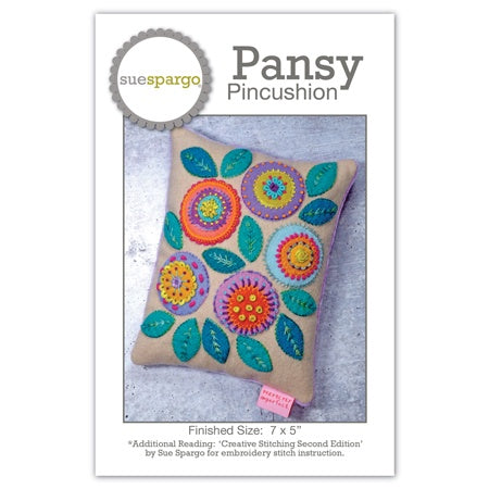 Pansy Pincushion Pattern