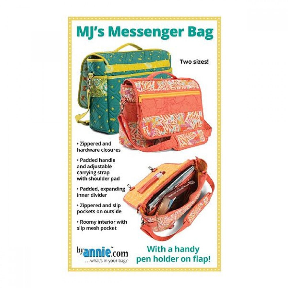 By Annie Pattern - MJ's Messenger Bag