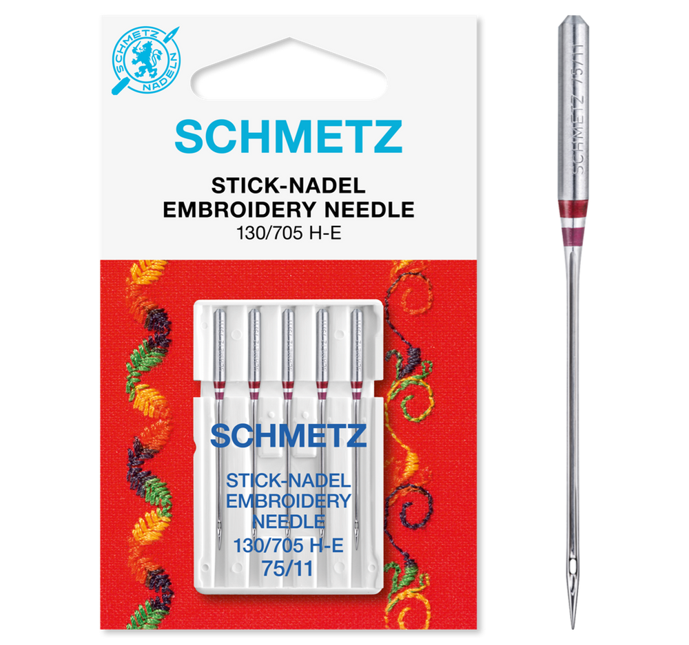 Schmetz Embroidery Needles - 75/11