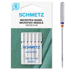 Schmetz Microtex (Sharp)  Needles - 80/12