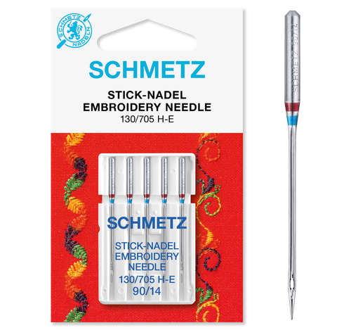 Schmetz Embroidery Needles - 90/14