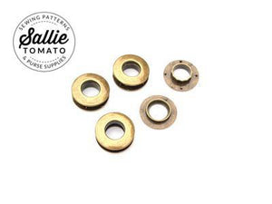 
            
                Load image into Gallery viewer, Sallie Tomato Snap-Together Grommets .5&amp;quot; Antique Brass
            
        