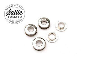 Sallie Tomato Snap-Together Grommets .5" Nickel