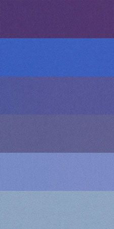 Blue Mill Dyed Wool Colour Pack (Fat 1/64) - 6 Pieces