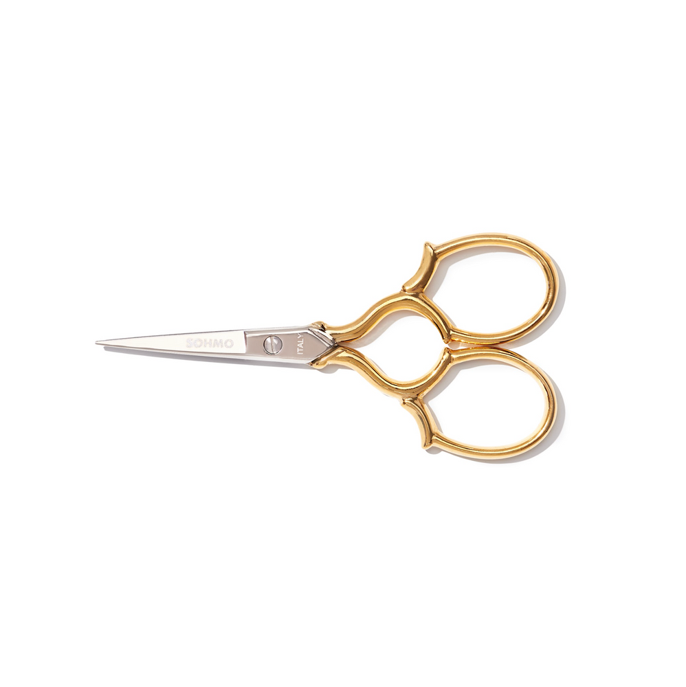 Sohmo Lecco Scissors 3.5"- Gold
