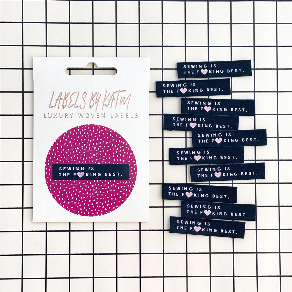 Sewing is the F*king Best - Sew in Labels
