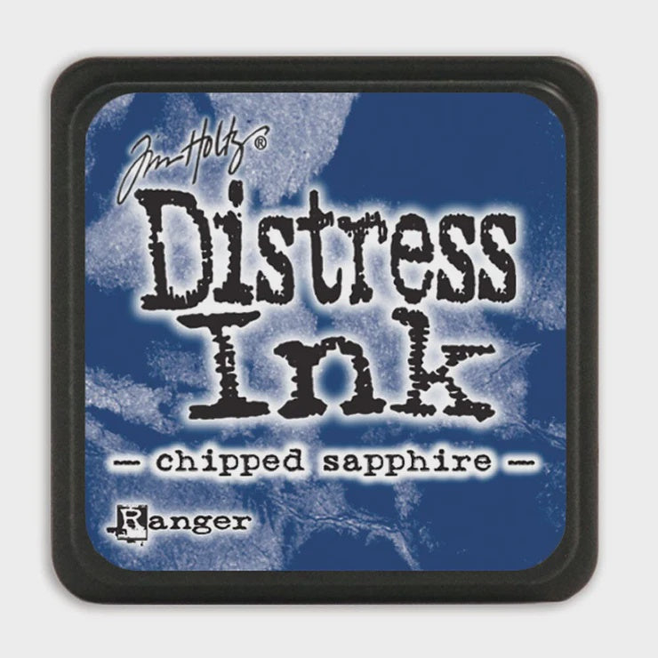 Tim Holtz Mini Distress Pad Chipped Sapphire