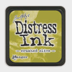 Tim Holtz Mini Distress Pad Crushed Olive