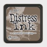 Tim Holtz Mini Distress Pad Frayed Burlap