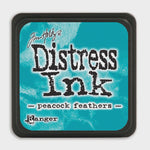 Tim Holtz Mini Distress Pad Peacock Feathers