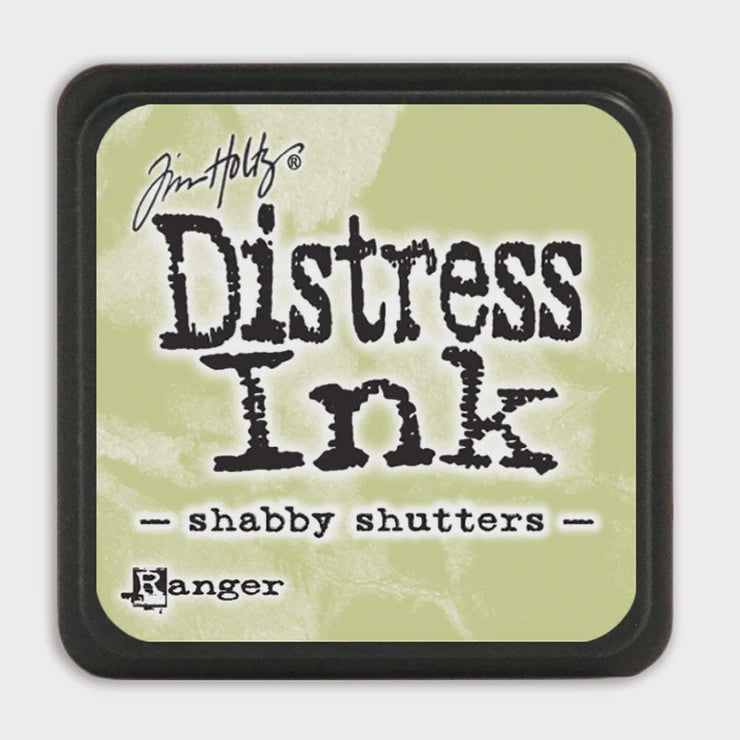 Tim Holtz Mini Distress Pad Shabby Shutters