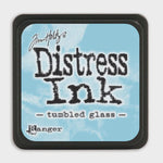 Tim Holtz Mini Distress Pad Tumbled Glass