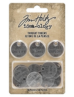 Tim Holtz Idea-ology Thought Tokens