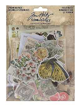 Tim Holtz Idea-ology Ephemera Pack Field Notes