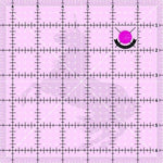 Tula Pink 6 1/2" Square Unicorn Ruler