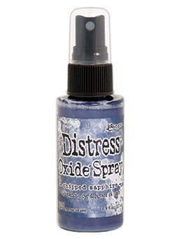 Tim Holtz Distress Oxide Spray Chipped Sapphire