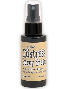 Tim Holtz Distress Spray Stain Antique Linen