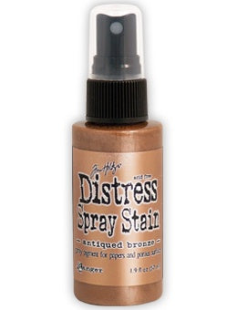 Tim Holtz Distress Spray Stain Antiqued Bronze