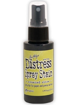 Tim Holtz Distress Spray Stain Crushed Olive