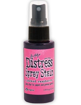 Tim Holtz Distress Spray Stain Picked Raspberry